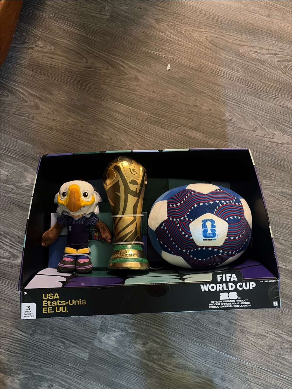 World Cup Dog Toy Set